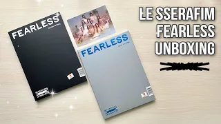 LE SSERAFIM 'FEARLESS' SET | Unboxing | Обзор | Распаковка | Анбоксинг