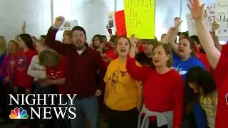 West Virginia Teachers Strike Enters Second Week With No End In Sight | NBC Nightly News