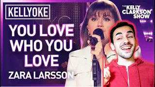 Kelly Clarkson Covers 'You Love Who You Love' By Zara Larsson | Kellyoke | Reaction