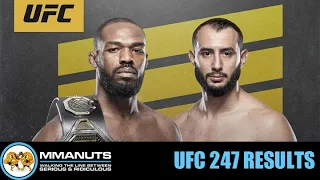 Jones vs Reyes | UFC 247 Results | MMANUTS MMA Podcast