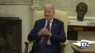 Biden meets with congressional leaders on debt ceiling