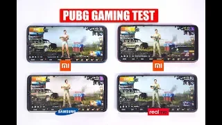 Realme 3 Pro vs Redmi Note 7S vs Note 7 Pro vs Galaxy A50 - PUBG Gaming Test 🎮🔥