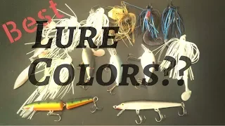 How To Pick A Lure Color | Bass Fishing