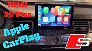 Wireless Apple CarPlay on MMI 3G Plus | Audi S8