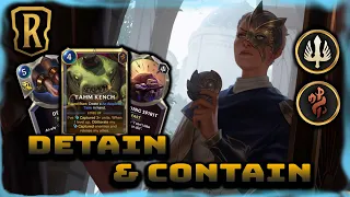 Detain & Contain | Tahm Kench & Lux Unyielding Spirit Deck | Patch 2.9 | Legends of Runeterra