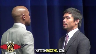 MAYWEATHER VS PACQUIAO FULL PRESS CONFERENCE