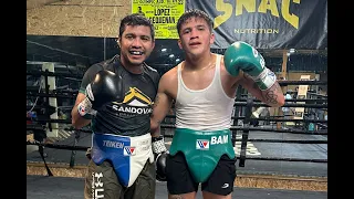 Chocolatito ayuda a Jesse Rodríguez para su pelea versus el Gallo Estrada