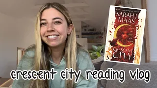 HOUSE OF EARTH & BLOOD | Crescent City 1 reading vlog (spoilers)