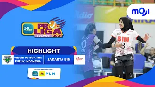 Petrokimia Pupuk Indonesia VS BIN 1-3 | Highlight PLN Mobile Proliga 2024