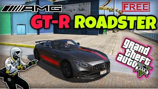 How To Install Amg Gt-r Roadster Mod In Gta 5 | Gta 5 Mercedes-Benz AMG GT-R Roadster Mod | Hindi