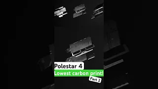 Lowest carbon print! #polestar4 #electricvehicles #sustainability #greentech #artificialintelligence