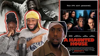 A HAUNTED HOUSE REACTION | THIS MOVIE MADE US CRY!!