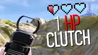 The 1 HP CLUTCH ft. jeemzz | Kaymind PUBG Gameplay