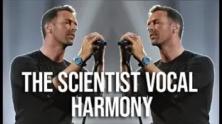 How to sing The Scientist Coldplay isolated vocal harmony