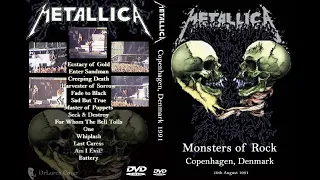 METALLICA en Copenhagen, DINAMARCA--10/08/1991--"Gentofte Stadium"--FULL SHOW