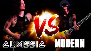 CLASSIC METAL VS MODERN METAL: A guitar battle!!!