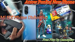 Mi 11x phone Unboxing/Arrow Pankaj New phone/📱Free Fire Best Gameplay/870 Snapdragon Best process/