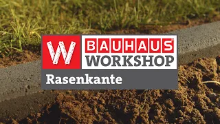 Rasenkantensteine setzen [Anleitung] | BAUHAUS Workshop