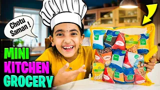 MINI GROCERY for Kitchen Set | 25 pcs Pretend Play Set #UNBOXING #samayranarula #kitchenset