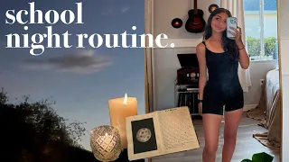 my after school night routine: productive and calming