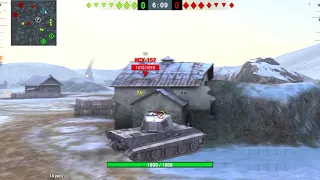 Исследование танка E 100 в WoTBlitz с нуля.