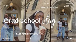 LAST YEAR OF GRAD SCHOOL 📚🎧 Back to school vlog, Columbia University, *realistic* student vlog