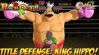 Punch Out!! Wii Title Defense! King Hippo! - YoVideogmes