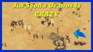 Also Gold Rush! | Jin Seon (Oranos) vs Virus (Zeus) #aom #ageofempires