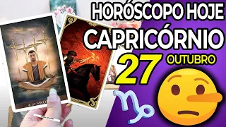 💥𝐓𝐔𝐃𝐎 𝐄𝐗𝐏𝐋𝐎𝐃𝐄 𝐄 𝐀 𝐕𝐄𝐑𝐃𝐀𝐃𝐄 𝐄́ 𝐂𝐎𝐍𝐇𝐄𝐂𝐈𝐃𝐀😵 Capricórnio ♑ 27 Outubro 2023 | Horoscopo do dia de hoje ♑