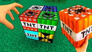 Exploto todas las TNTS secretas de MINECRAFT - EP1