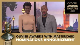 The Olivier Awards 2019 with Mastercard Nominations Announcement