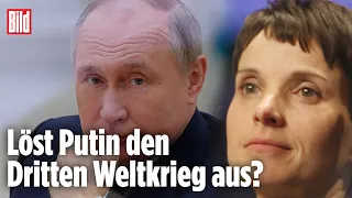 „Putin weg? Würde noch nicht einmal viel bewirken!“ | Frauke Petry bei „Viertel nach Acht“