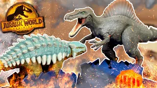 JURASSIC BATTLE ROYALE PLAYSET!!! - Review and Unboxing