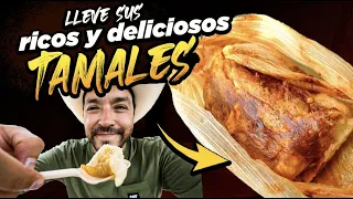 Los TAMALES MÁS FAMOSOS y DELICIOSOS de BALBUENA.