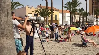 Beaches in Spain, Festival Aereo San Javier 2018 . 4K