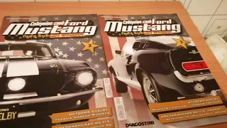 Сборка Mustang GT 500. Deagostini  N- 1.2.3.