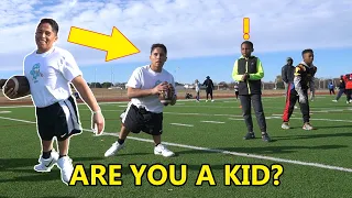 I Joined a Youth Football Camp!