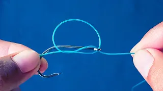 Easy Fishing Knots- Easiest & Strongest Fishing Knots (5 fishing hook knots)