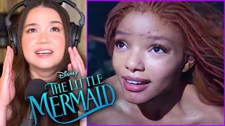 THE LITTLE MERMAID TEASER REACTION!! | Disney | D23