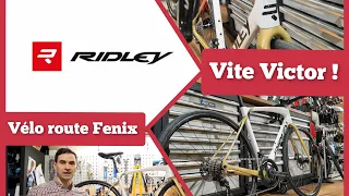 #vitvic : presentation du vélo de route Fenix de  Ridley