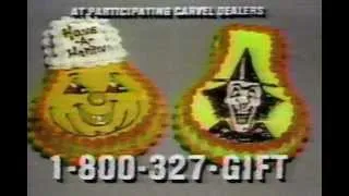 80s Commercial | Carvel ice cream | Halloween | 1985