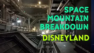 Space Mountain with Lights On: Exclusive Look!