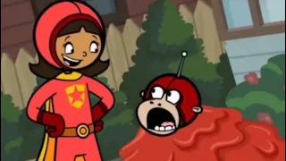 Wordgirl but the context was turned into cheese