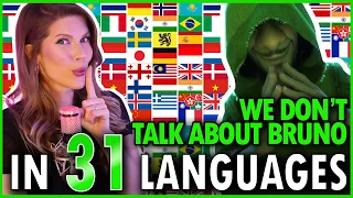 1 GIRL 31 LANGUAGES - We Don't Talk About Bruno - Encanto (Multi-language cover by Eline Vera)