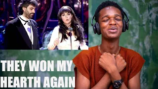 VOCAL COACH REACTS TO Sarah Brightman Andrea Bocelli - Time to Say Goodbye 1997 REACTION Video!!!