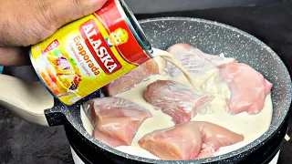 Gawin mo ito sa MANOK buhusan mo ng GATAS tiyak magugulat ka sa SARAP nito❗️TRENDING PINOY ULAM