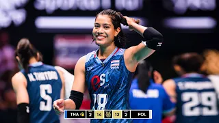 Ajcharaporn Kongyot Dominated Against Poland in Women's OQT 2023 !!!