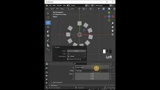 2 Ways to Make Radial Array in Blender #shorts