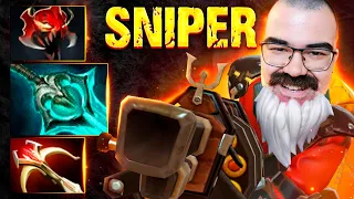 МИД СНАЙПЕР устроил врагам РАССТРЕЛ 🔥 sniper dota 2