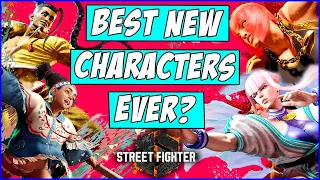 Street Fighter 6's NEW CHARACTERS: BEST in franchise history?